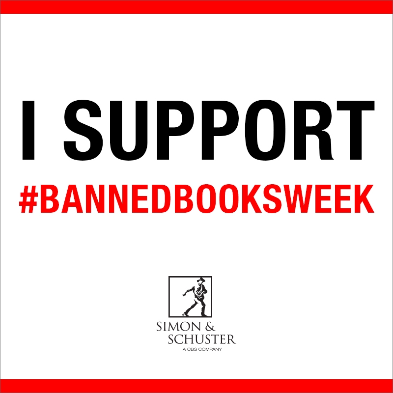 I Support Banned Books with Simon & Schuster