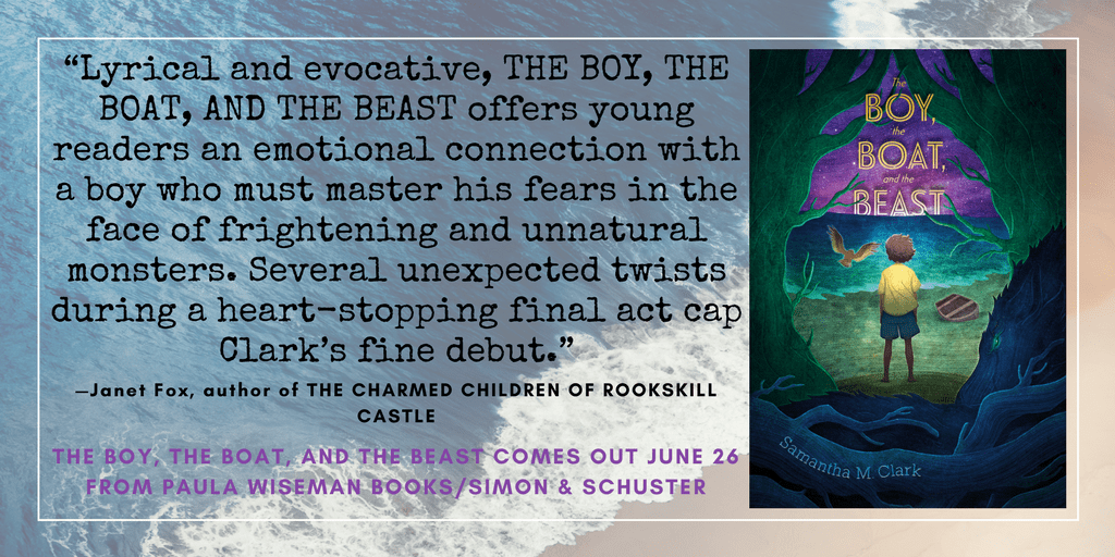 Blurb for THE BOY, THE BOAT, AND THE BEAST by Janet Fox