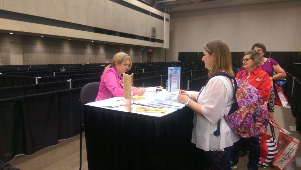 Donna Janell Bowman at TLA 2018.