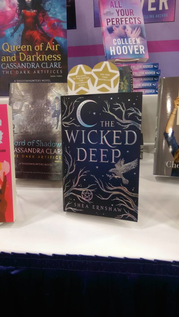 Fellow Simon & Schuster book The Wicked Deep at TLA 2018.