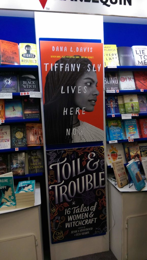 Tiffany Sly Lives Here Now poster at TLA 2018.