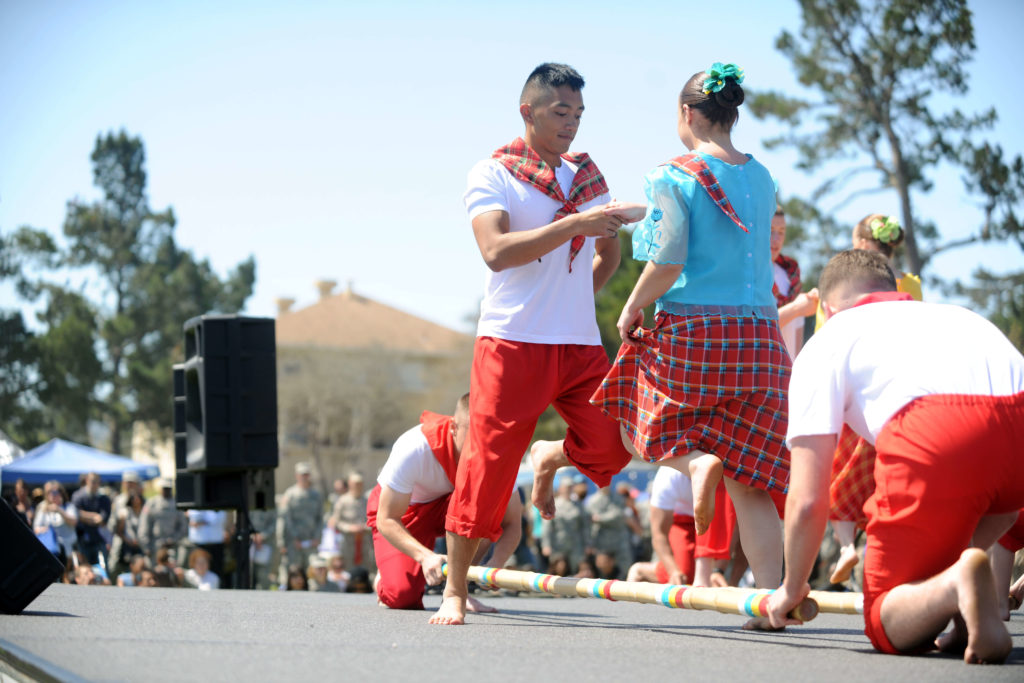 Tinikling dancing featured in The House That Lou Built