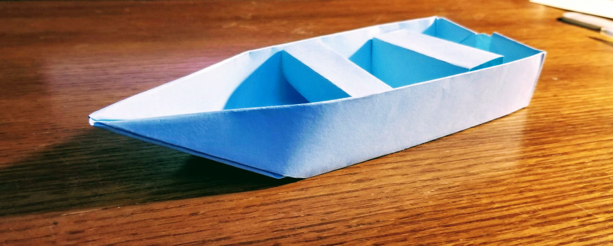 Paper Boat by Samantha M Clark